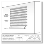 Horizontal Window Flush Mount